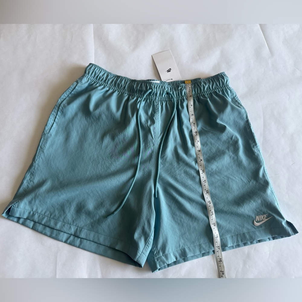 Nike Dri-fit Woven Turquoise Shorts - Picture 5 of 7